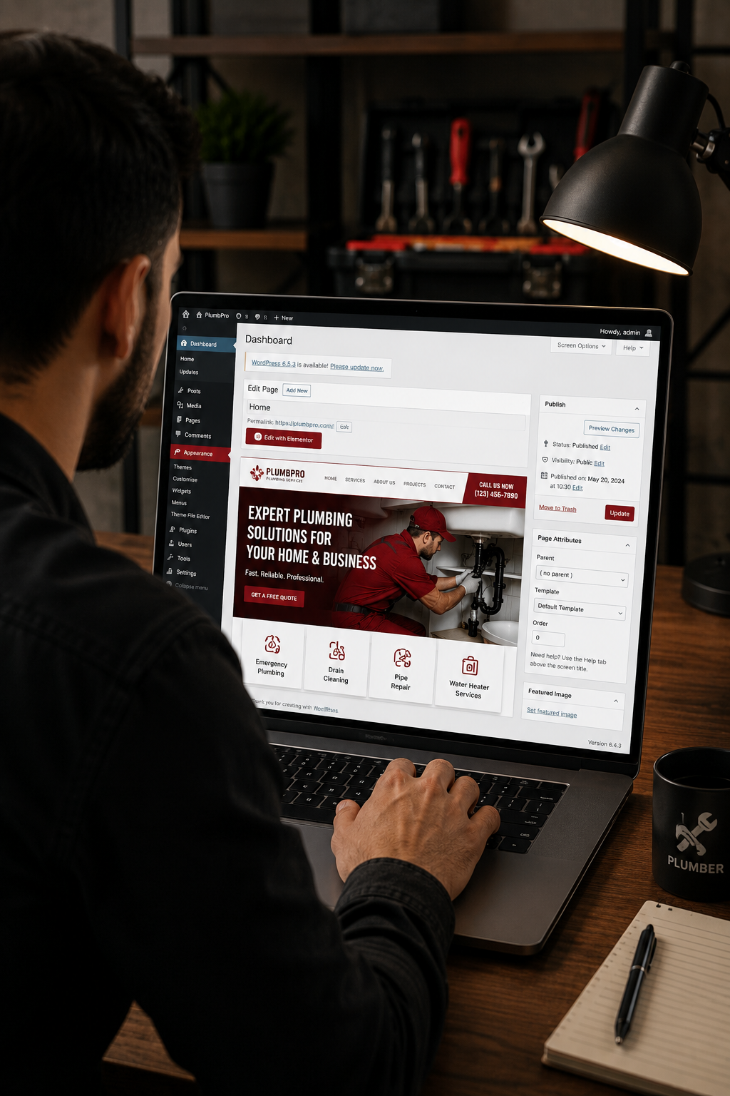 handyman web design