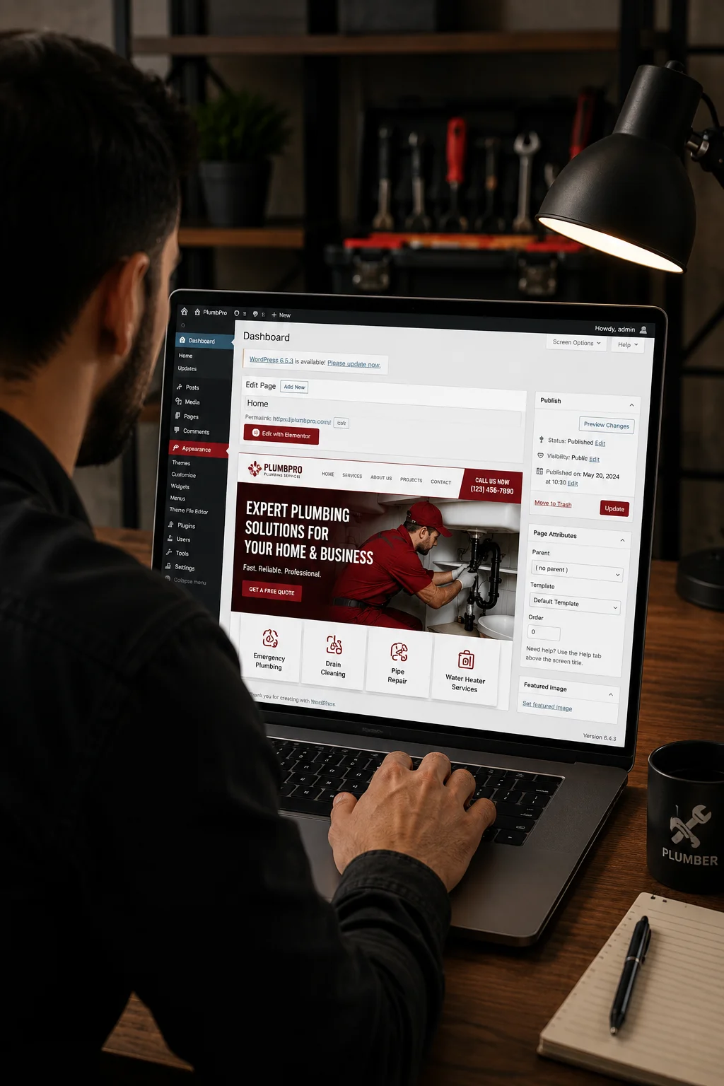 handyman web design